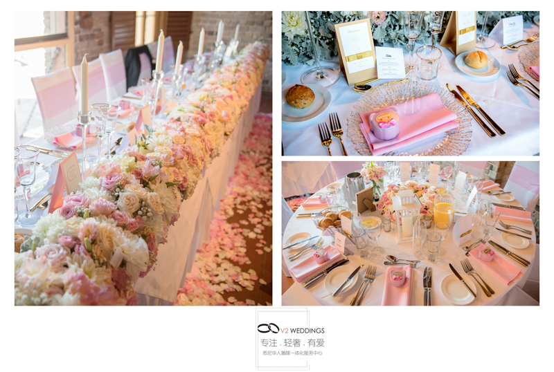 Wedding Reception and Bridal Table